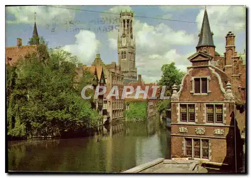 Moderne Karte Bruges Quai du Rosaire