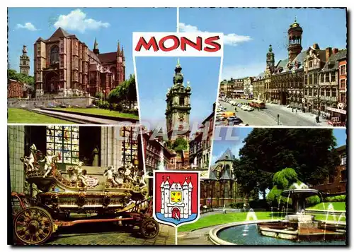 Cartes postales moderne Mons