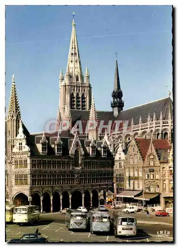 Moderne Karte Ypres Coin de la Grand Place