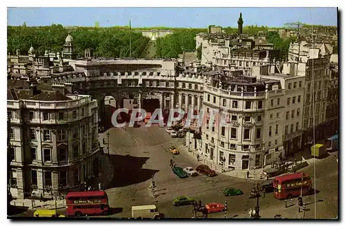 Moderne Karte Admiralty Arch and the Mall London