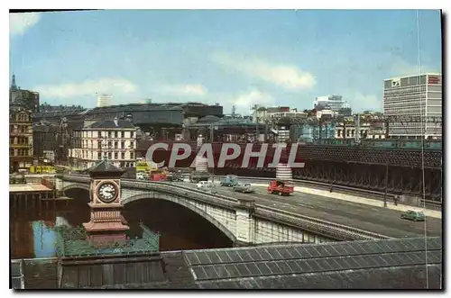 Moderne Karte King George V Bridge Glasgow