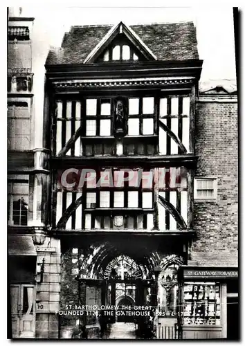 Cartes postales moderne St Bartholomew the Great Founded 1126 The GateHouse