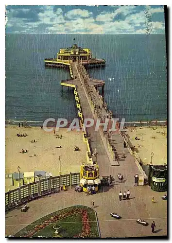 Moderne Karte Blankenberge Le Pier