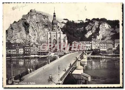 Moderne Karte Dinant Pont Citadelle et Eglise