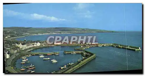 Moderne Karte Stonehaven Harbour from Above