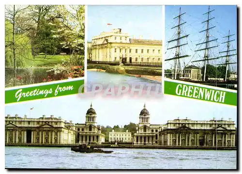 Cartes postales moderne Greetings from Greenwich