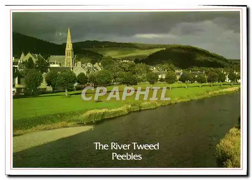 Moderne Karte The River Tweed Peebles