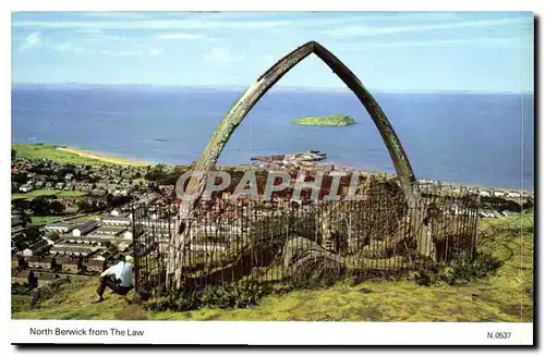 Cartes postales moderne North Berwick from the Law