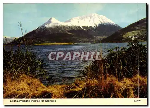 Cartes postales moderne Loch Leven and the Pap of Glencoe