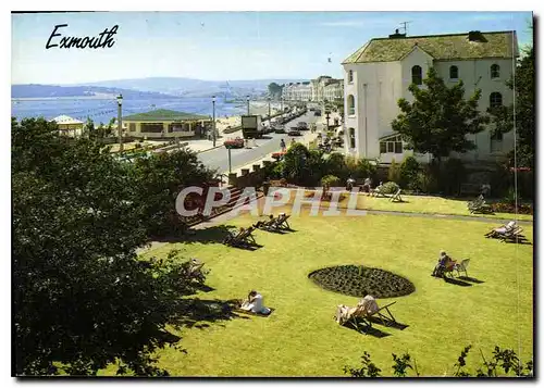 Cartes postales moderne Exmouth The Esplanade from the Pavillon Gardens Exmouth