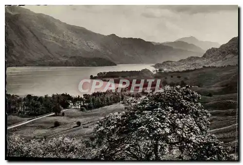 Moderne Karte A glimpse of lovely loch Lomond