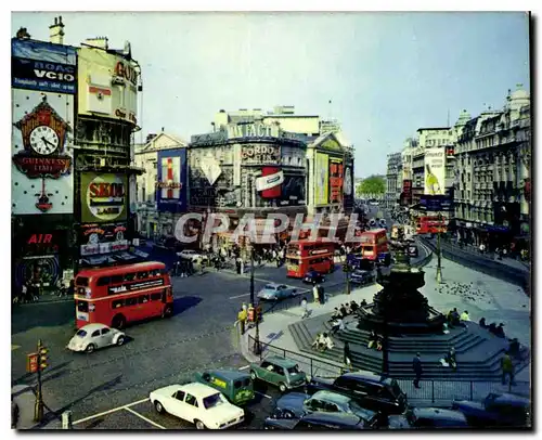 Moderne Karte Piccadilly Circus The heart of London