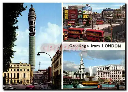 Cartes postales moderne Greetings from London