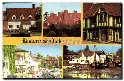 Cartes postales moderne Historic Suffolk Flatford Long Melford