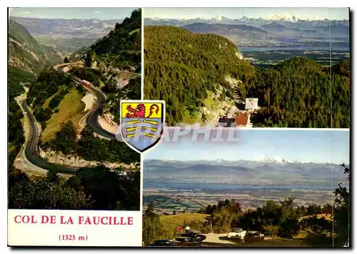 Cartes postales moderne Col de la Faucille Route de St Claude au Col de la Faucille