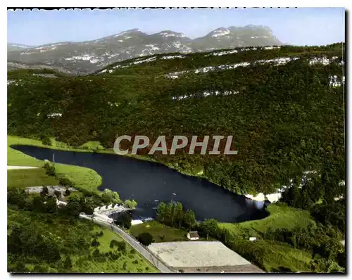 Cartes postales moderne Le Lac de Bart Ain Vue generale aerienne