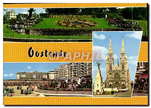 Cartes postales moderne Oostende Un bonjour de Ostende