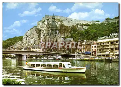 Cartes postales moderne Bateau Sarcelle III Dinant Pont Collegiale Citadelle