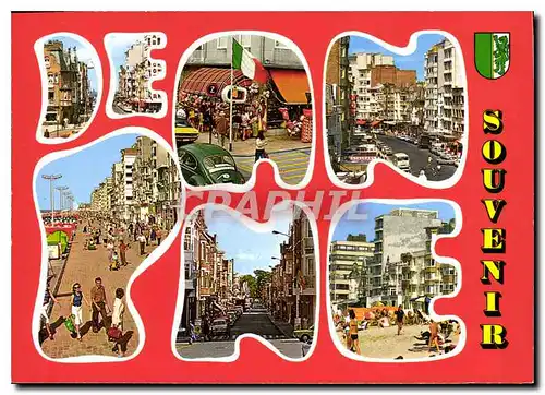 Cartes postales moderne Souvenir de Panne