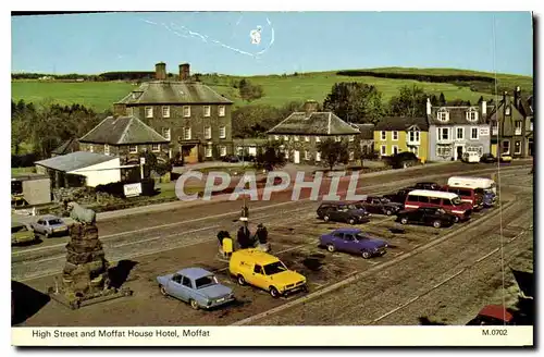 Cartes postales moderne High Street and Moffat House Hotel Moffat