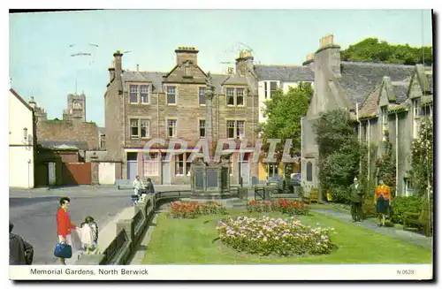 Moderne Karte Memorial Gardens North Berwick