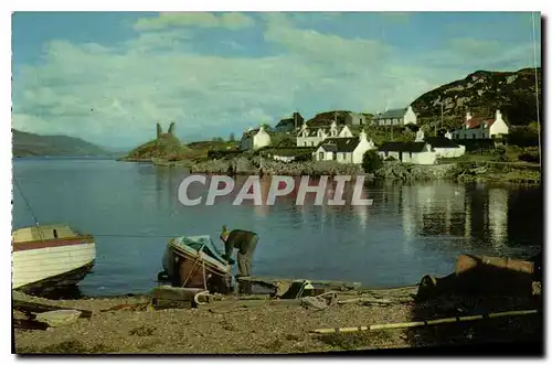 Cartes postales moderne Kyleakin with Castle moil Isle of Skye