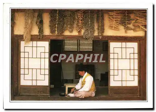 Cartes postales moderne Korea Seoul A traditional herbalist house