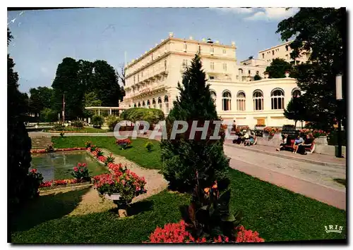 Moderne Karte Divonne les Bains Le Casino et les Jardins