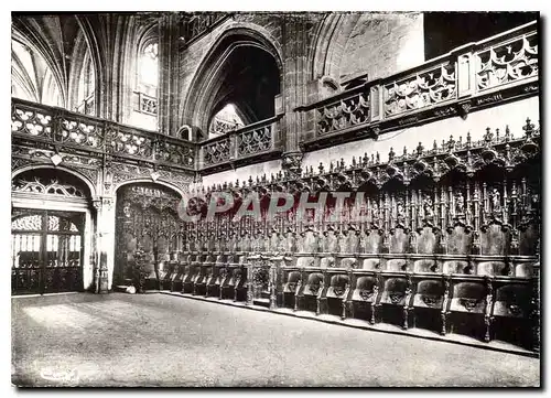 Cartes postales moderne Eglise de Brou Ain Les Stalles