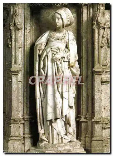 Moderne Karte Bourg en Bresse Ain Eglise de Brou