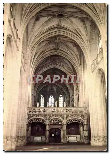 Moderne Karte Bourg en Bresse Ain Eglise de Brou