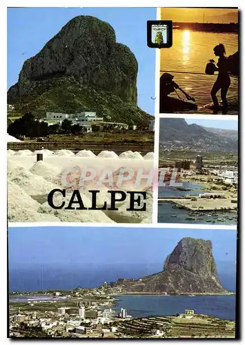 Cartes postales moderne Calpe Alicante