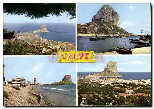 Cartes postales moderne Calpe Vistas del Penon