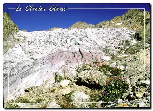 Moderne Karte La Vallouise Hautes Alpes Le Glacier Blanc