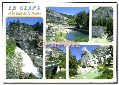 Cartes postales moderne Le Claps et le Saut de la Drome