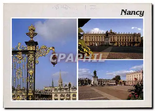 Cartes postales moderne Nancy M et M La Place Stanislas