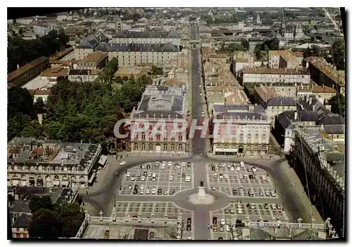 Cartes postales moderne En Avion au dessus de Nancy M et M Place Stanislas