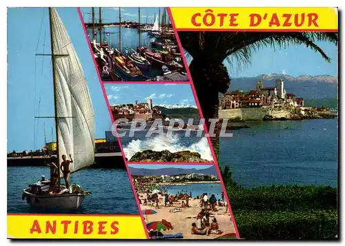 Cartes postales moderne Cote d'Azur Antibes