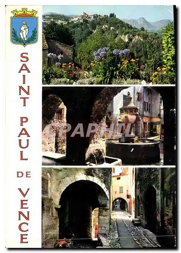 Cartes postales moderne Saint Paul de Vence Vue generale