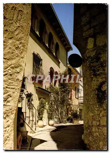 Moderne Karte Mougins une vieille rue du village