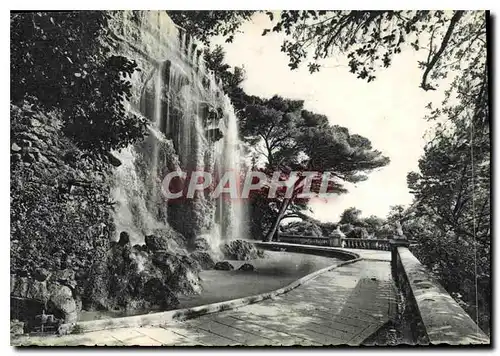 Cartes postales moderne Nice Cascade du Chateau