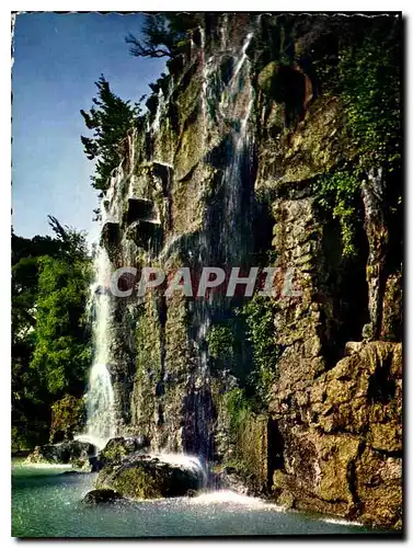 Moderne Karte Reflets de la Cote d'Azur Nice la cascade du Chateau