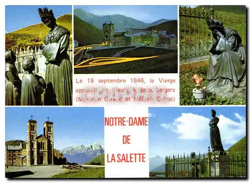 Cartes postales moderne Notre Dame de la Salette Corps