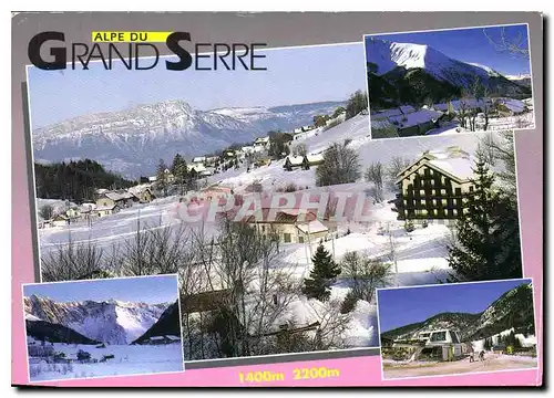 Cartes postales moderne Images de France Isere Alpe du Grand Serre