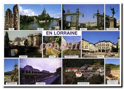 Cartes postales moderne Couleurs et lumiere de France Hautes Vosges Panorama de la Lorraine