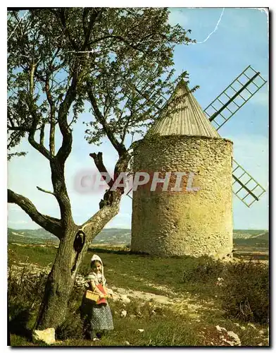 Cartes postales moderne Les Belles images de Provence Moulin de St Saturnin les Apt Vaucluse