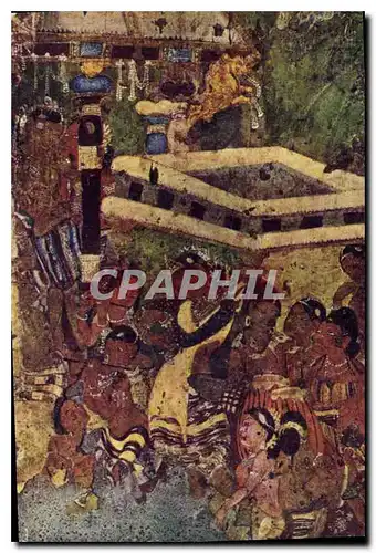 Cartes postales moderne A Dancer and Musicians a Painting remarkable for the Vibrant Grace and characterisation of the D