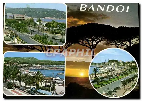 Cartes postales moderne Cote Varoise Souvenir de Bandol