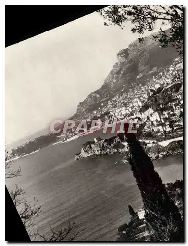 Cartes postales moderne La cote d'Azur Monte Carlo vue de Roquebrune