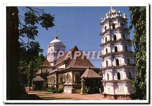 Cartes postales moderne Santha Durga Temple Goa India early Hinduism Stands still in this Santha Durga Temple at Goa
